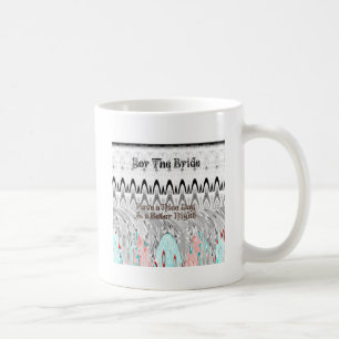 Geschenk-Kunstblatt für Junggesellinnenabschied Kaffeetasse
