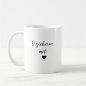 Geschenk Lehrerin | Abschiedsgeschenk | Dankeschön Kaffeetasse (Links)