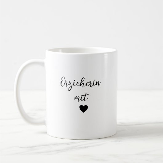 Geschenk Lehrerin | Abschiedsgeschenk | Dankeschön Kaffeetasse (Links)