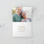 Geschenk Liebe - Foto Dankeschön Karte (Innenseite)