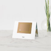 Geschenk Liebe - Foto Dankeschön Karte (Rückseite)