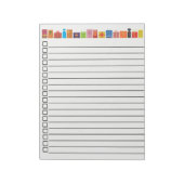 Geschenk LIst Notizblock (Rotiert)