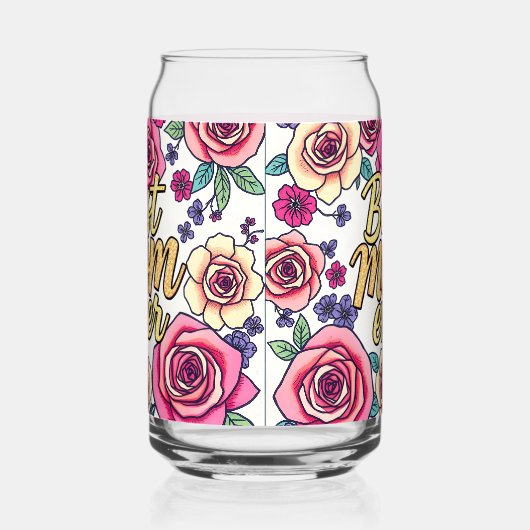 Geschenk Luxus Floral Modern Collection Dosenglas (Links)