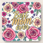 Geschenk Luxus Floral Modern Collection Getränkeuntersetzer (Vorderseite)