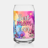 Geschenk Luxus Floral Trendy Collection Dosenglas (Rückseite)