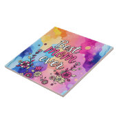 Geschenk Luxus Floral Trendy Collection Fliese (Seite)