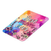 Geschenk Luxus Floral Trendy Collection Magnet (Linke Seite)