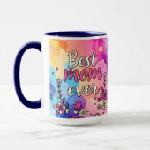 Geschenk Luxus Floral Trendy Collection Tasse (Links)