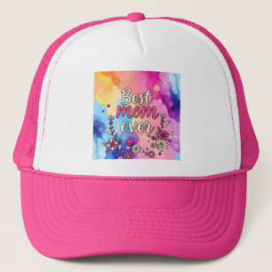 Geschenk Luxus Floral Trendy Collection Truckerkappe