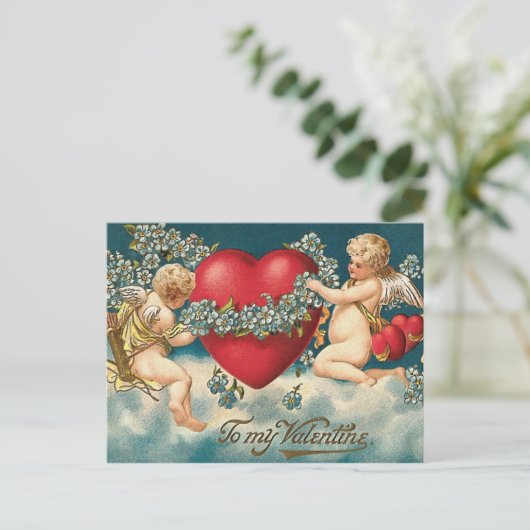 Geschenk meines Herzens Postkarte (Stehend Vorderseite)