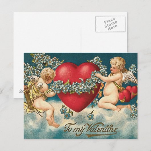 Geschenk meines Herzens Postkarte (Vorne/Hinten)