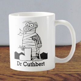 Geschenk mit dem Namen eines Arztes - Mann in Verb Kaffeetasse
