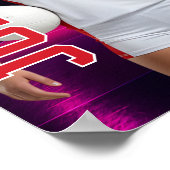 Geschenk mit Foto für ein Mitglied der Senior-Voll Poster (Ecke)