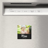 Geschenk mit Foto und Gründungsdatum der Mutter Magnet (In Situ (Geschirrspüler))
