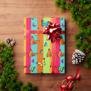 Geschenk mit Liebe eingewickelt Geschenkpapier