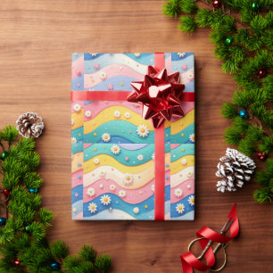 Geschenk mit Liebe eingewickelt Geschenkpapier