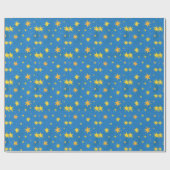 Geschenk mit Liebe eingewickelt Geschenkpapier (Flach)