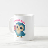 Geschenk mit Liebe - Niedliche Schale mit Gegenwar Kaffeetasse (Vorderseite Links)