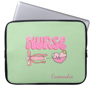 Geschenk mit Namen für Schüler der Krankenpflege S Laptopschutzhülle