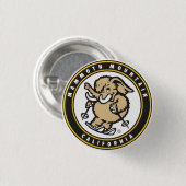 Geschenk mit Vintage-Mammoth-Mountain-Skigebiet-Be Button (Vorne & Hinten)