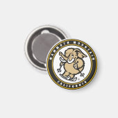 Geschenk mit Vintage-Mammoth-Mountain-Skigebiet-Be Magnet (Vorderseite/Rückseite)
