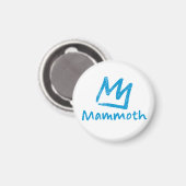 Geschenk mit Vintage-Mammoth-Mountain-Skigebiet-Be Magnet (Vorderseite/Rückseite)