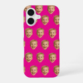 Geschenk nach Maß, Personalisiertes Gesicht, Foto, iPhone 16 Hülle (Rückseite)