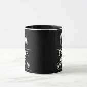 Geschenk Niedliche Vater Sohn Freunde Fist Bump Va Tasse (Zentrum)