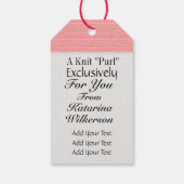 Geschenk oder Geschäft Geschenkanhänger (Rückseite)