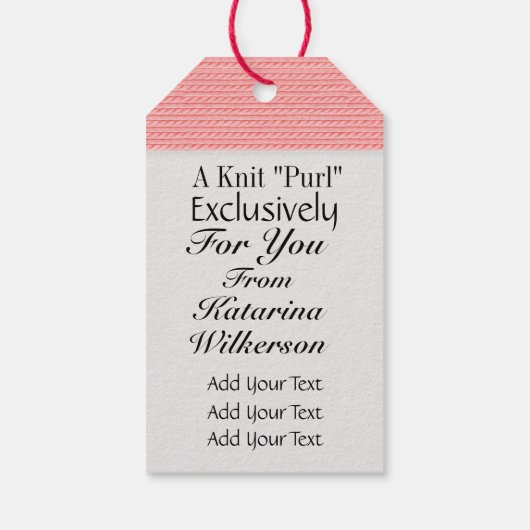 Geschenk oder Geschäft Geschenkanhänger (Rückseite)