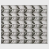 Geschenk-Packpapier des Flugzeugpropeller-B&W Geschenkpapier (Flach)