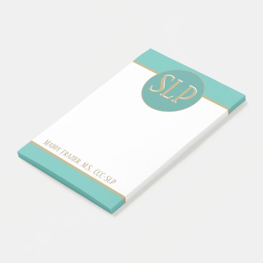 Geschenk! Pädagogischer Beitrag zur benutzerdefini Post-it Klebezettel (angewinkelt)