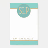 Geschenk! Pädagogischer Beitrag zur benutzerdefini Post-it Klebezettel (Vorderseite)