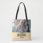 Geschenk! Personalisierte "einfach gesegnete" Glau Tasche (Vorderseite)