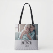 Geschenk! Personalisierte "einfach gesegnete" Glau Tasche (Vorderseite)