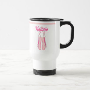 Geschenk! Personalisierter Balletttänzer Reisebecher