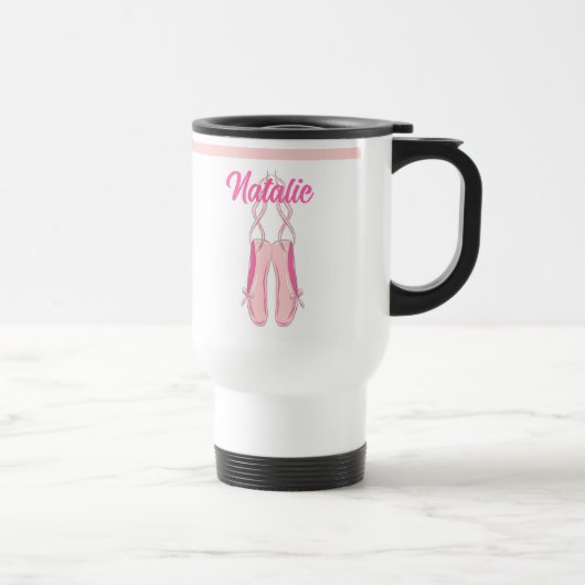 Geschenk! Personalisierter Balletttänzer Reisebecher (Rechts)