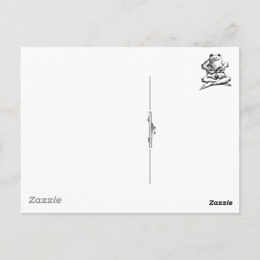 Geschenk Postkarte (Rückseite)