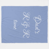 Geschenk "R & R Zeit des Vaters" Plush Cosy Fleece (Vorderseite (Horizontal))