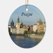 Geschenk-Reise-Verzierung Prag Prags tschechische Keramikornament (Links)