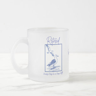 Geschenk Rentner-Reisemug Mattglastasse