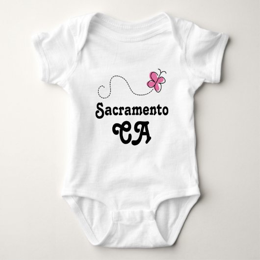 Geschenk Sacramentos CA Baby Strampler (Vorderseite)