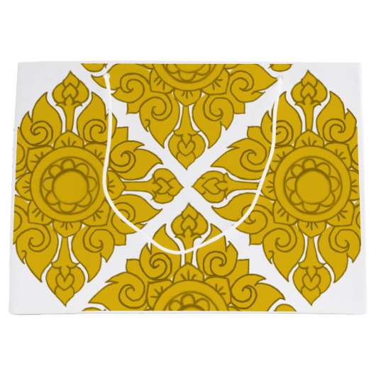 Geschenk schlechtes Papier. Große Geschenktüte (Vorderseite)