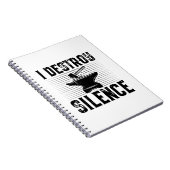 Geschenk schmieden | Blacksmith Blacksmithing Anvi Notizblock (Rechte Seite)