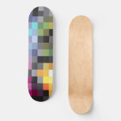 Geschenk - Skateboard Pixel Art (Vorderseite)