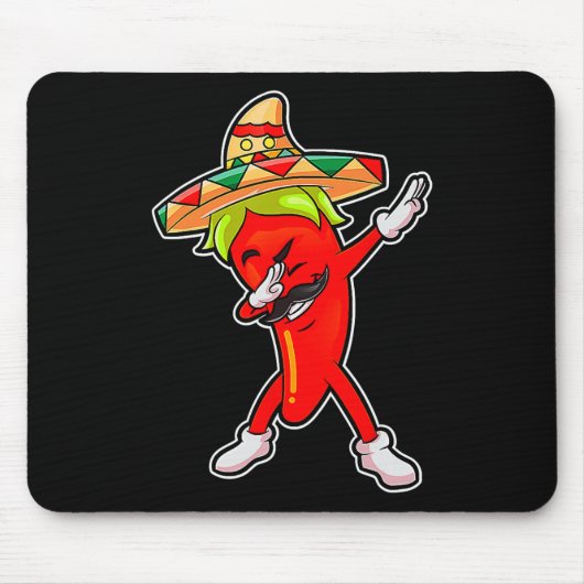 Geschenk Süße Chili Dabbing Paprika Mexikanisch He Mousepad (Vorne)