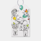 Geschenk Tag 5 Jahrestag Party Geschenkanhänger (Rückseite)