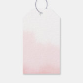 Geschenk-Tag für ein Brautparty. Geschenkanhänger (Rückseite)