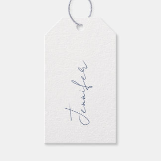 Geschenk Tag für ein Brautparty mit Namen. Geschenkanhänger