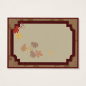 Geschenk-Tag für Herbst (Rückseite)